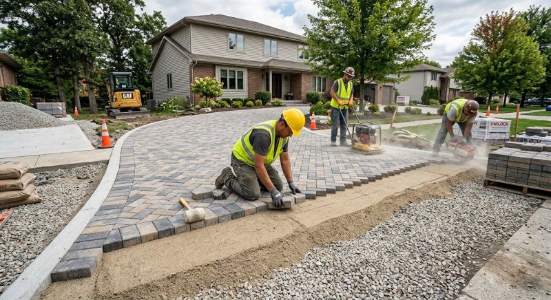 Driveway Pavers Replacement in Fort Collins, CO