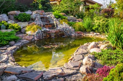 Pond Waterfall Installation in Honolulu, HI
